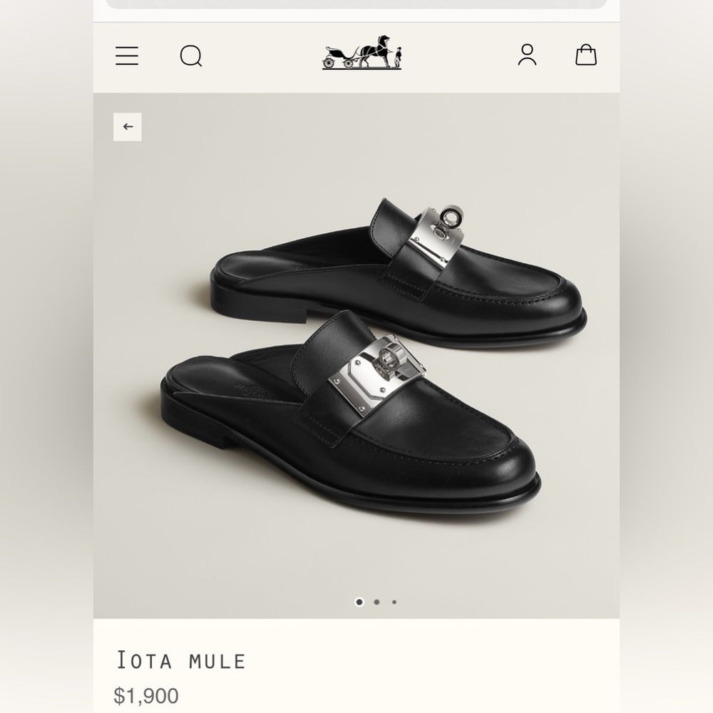 Women Hermes Mule/Slide